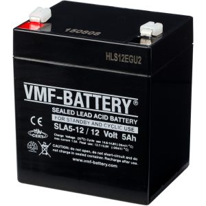 VMF 12V 5AH AGM Batteri (tilsvarer Ritar RT1250)