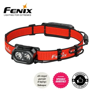 FENIX HP12R-T RØD HODELYKT 1300LM