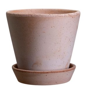 Bergs Potter – Julie Potte, Rosa – Ø40cm med skål