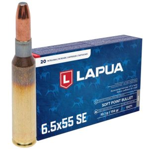 LAPUA 6,5X55 SWEDISH SP 10,1G/156G M