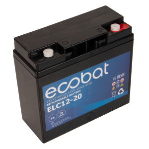 ECOBAT ELC12-20 AGM Batteri 12V 20AH (RT12180)
