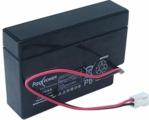 AGM VRLA Batteri 12V 0,8AH